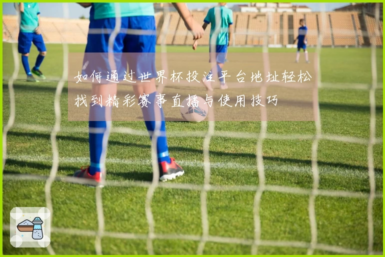 如何通过世界杯投注平台地址轻松找到精彩赛事直播与使用技巧