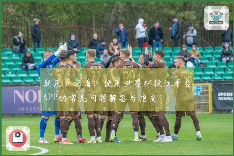 新用户必看：使用世界杯投注平台APP的常见问题解答与指南